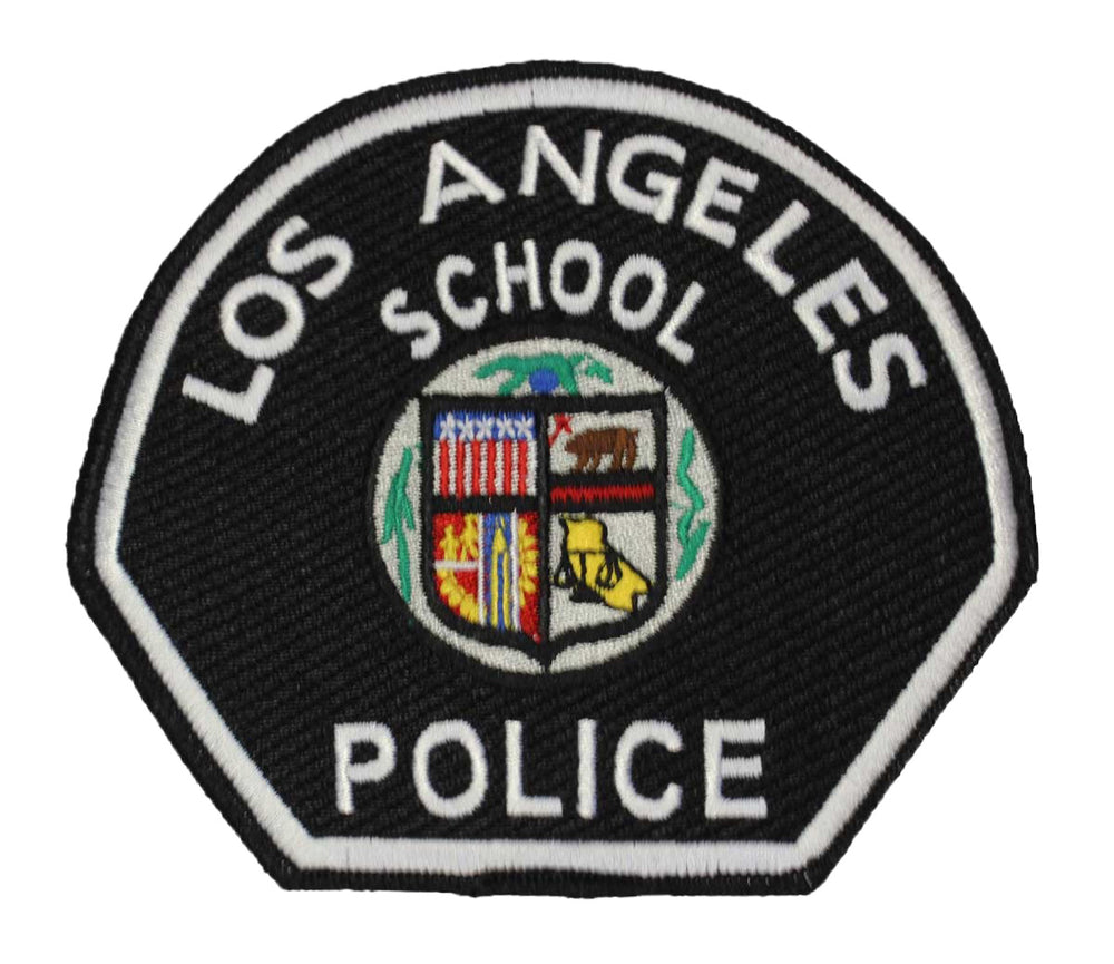 Los Angeles California Police School Safety Shoulder Patch