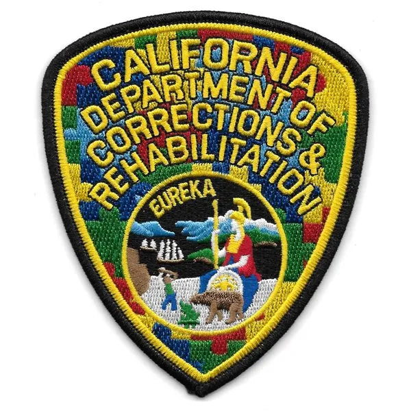 California Department of Corrections and Rehabilitation Autism Patch