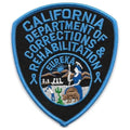 CDCR Shoulder Patch Prostate Cancer Awareness