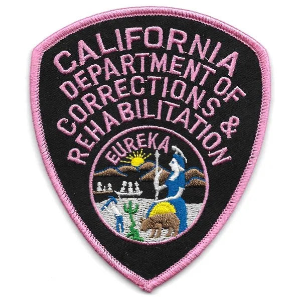 CDCR Shoulder Patch Breast Cancer Awareness