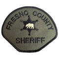 FRESNO COUNTY CALIFORNIA POLICE PATCH SHOULDER SIZE NEW NOT A BADGE GREEN BEAR