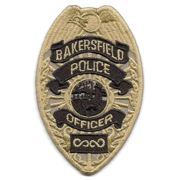 Bakersfield Police Shield Patch