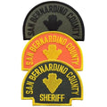 San Bernardino County Sheriff Shoulder Patch Collection Of 3
