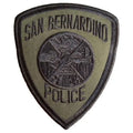 San Bernardino California Police Subdued OD Outer Border Patch