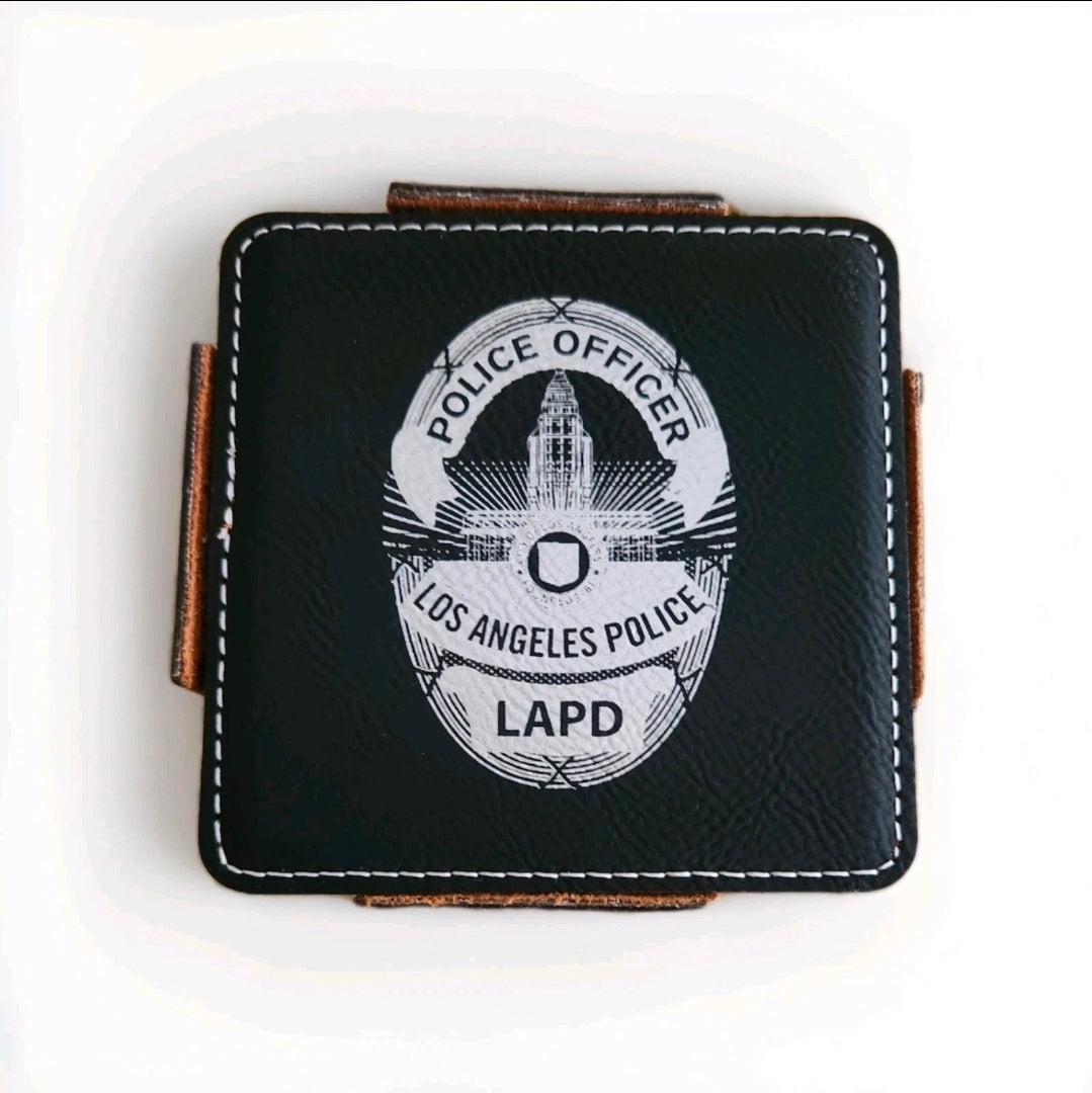 Los Angeles Police Department 4 Piece Coaster