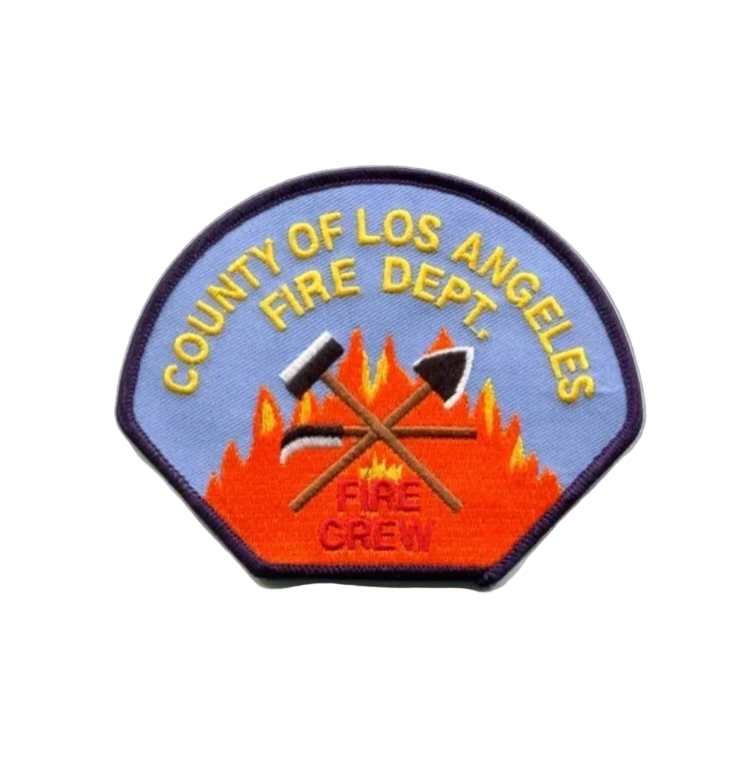 County Of Los Angeles California Fire Department Fire Crew Fire Fighter Patch