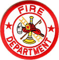 Firefighter Fire Department Circle Patch Maltese