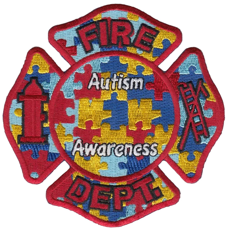 Fire Department Autism Patch