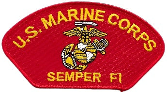 US Marine Corps Red Long Shoulder